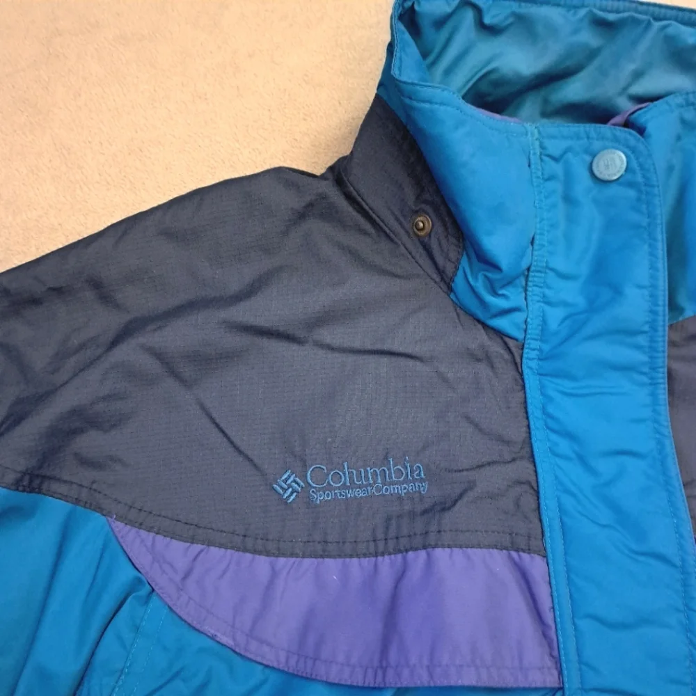 Columbia Teal Blue Women's Outdoor Jacket